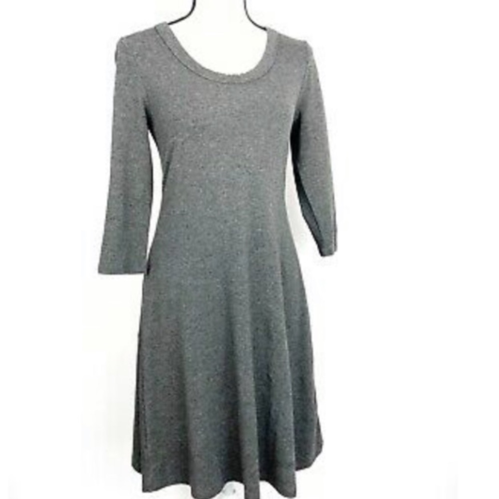 Gray t-shirt dress